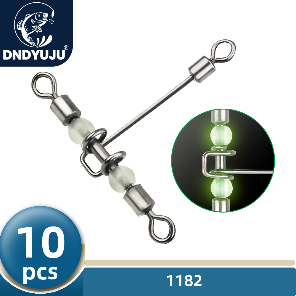 Fishing Hook Circle - DNDYUJU 10pcs 3way 빛나는 T 자형
