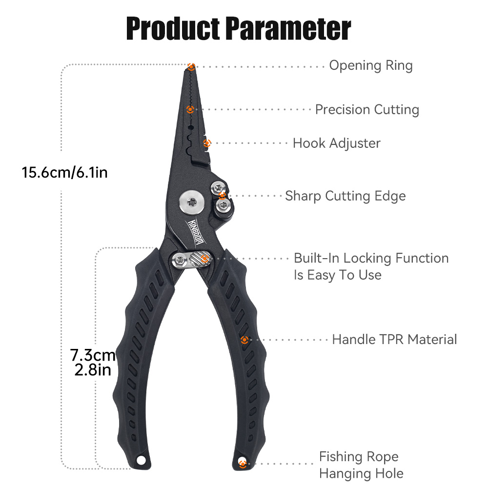 왕국 낚시 펜치 다기능 분할 링 와이어 커터 후크 리무 - Fishing Hook Sharpener 리뷰 및 가격