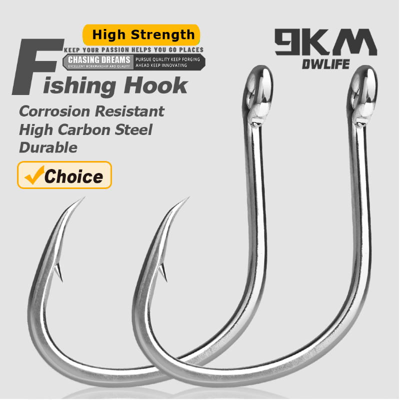 9KM 낚시 후크 바닷물 라이브 미끼 후크 25~100 - Fishing Hook Circle 리뷰 및 가격