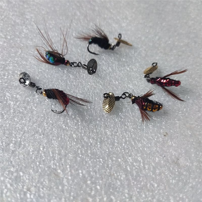 T34C 스팽글 루어 미끼 인공 플라이 훅 마이크로 오 - Fishing Hook 리뷰 및 가격