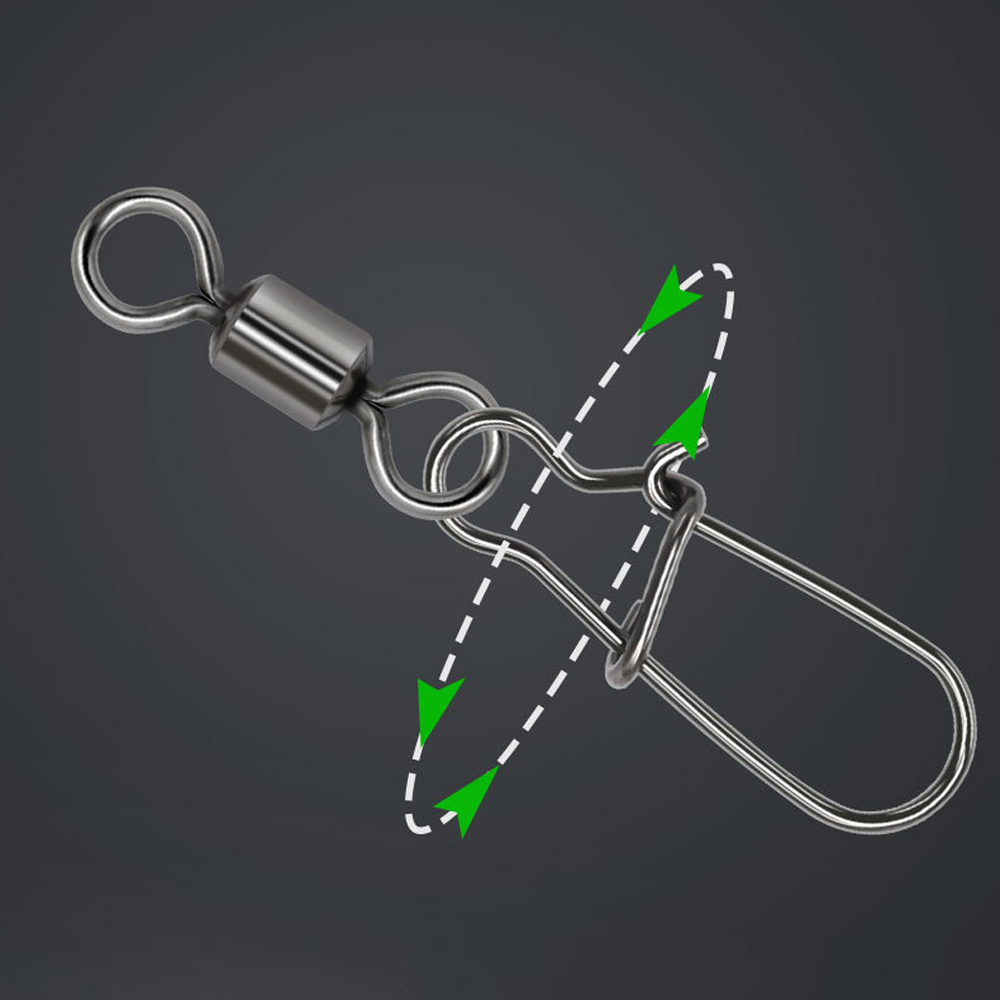 DNDYUJU 50pcs 스테인레스 스틸 낚시 커넥터  - Fishing Hook Circle 리뷰 및 가격
