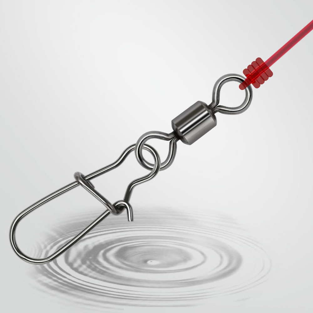 DNDYUJU 50pcs 스테인레스 스틸 낚시 커넥터  - Fishing Hook Circle 리뷰 및 가격